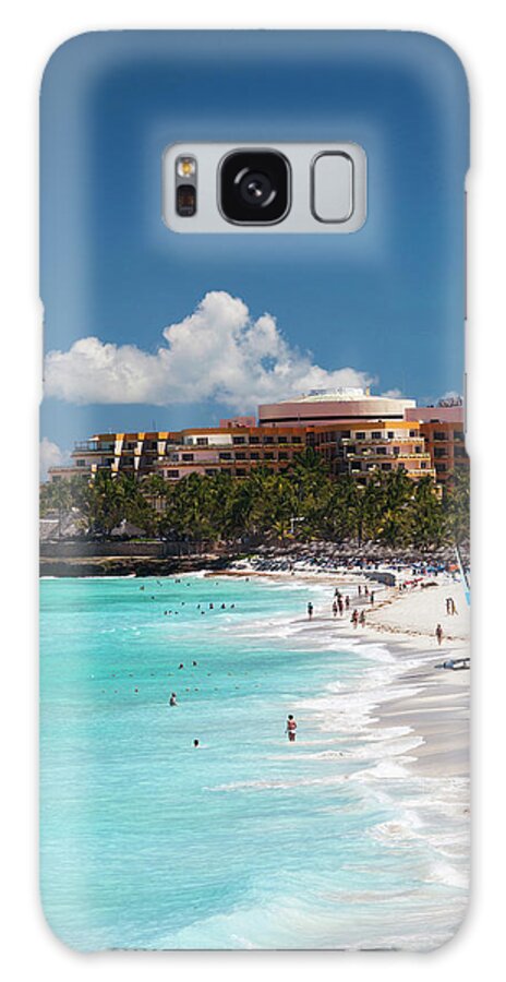 Beach Galaxy Case featuring the photograph Cuba, Matanzas Province, Varadero #82 by Walter Bibikow