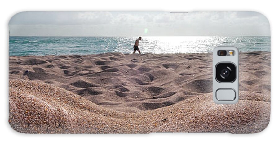 Sandy Beach Galaxy Case featuring the photograph 8660 Nude Beach in Plain Sight Fine Art Signed Chris Maher 1 to 3 Ratio by Chris Maher