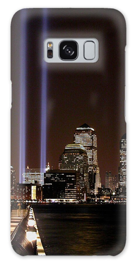 World Trade Center Galaxy Case featuring the photograph 911 Anniversary by Gary Slawsky