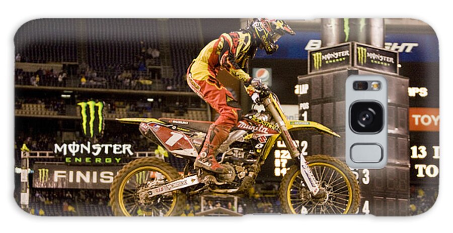 Ama Supercross Galaxy Case featuring the photograph 9272 by Daniel Knighton