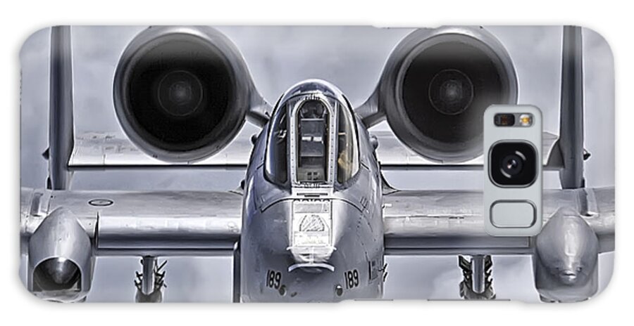 3scape Galaxy Case featuring the photograph A-10 Thunderbolt II by Adam Romanowicz