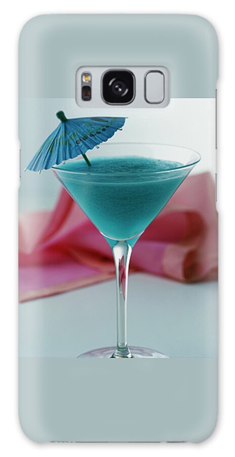 A Blue Hawaiian Cocktail Galaxy Case