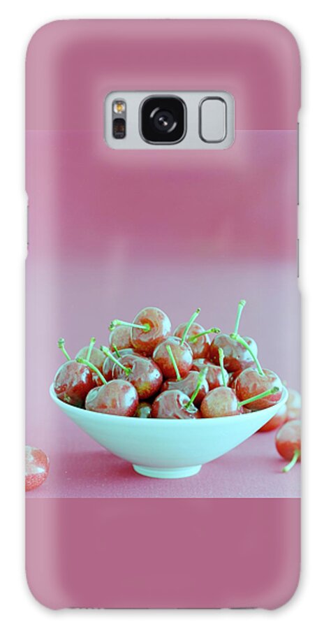 A Bowl Of Cherries Galaxy Case