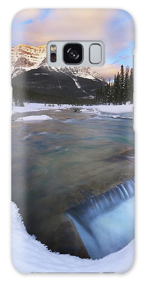 Scenics Galaxy Case featuring the photograph A Brilliant Sunset by Yu Liu Photography
