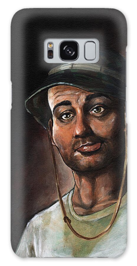 Bill Murray Galaxy Case featuring the painting A Cinderella Story Outta Nowhere by Richardson Comly