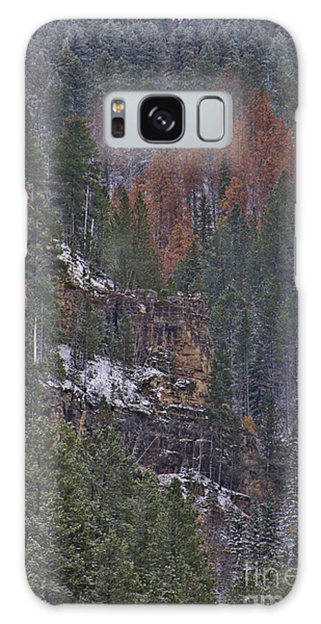 South Dakota Galaxy S8 Case featuring the photograph A Hint of Brown by Steve Triplett
