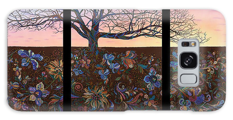 Landscape Galaxy Case featuring the painting A Life's Journey by James W Johnson