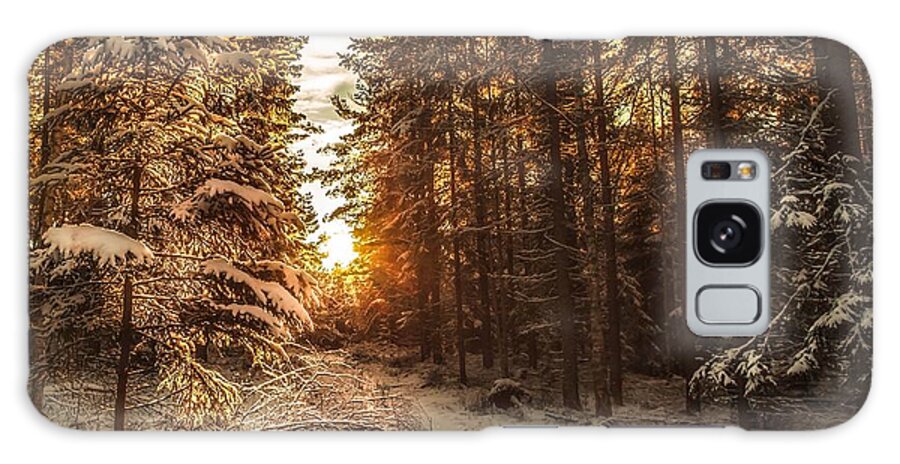 Landscape Galaxy Case featuring the photograph A new path in your life by Rose-Maries Pictures
