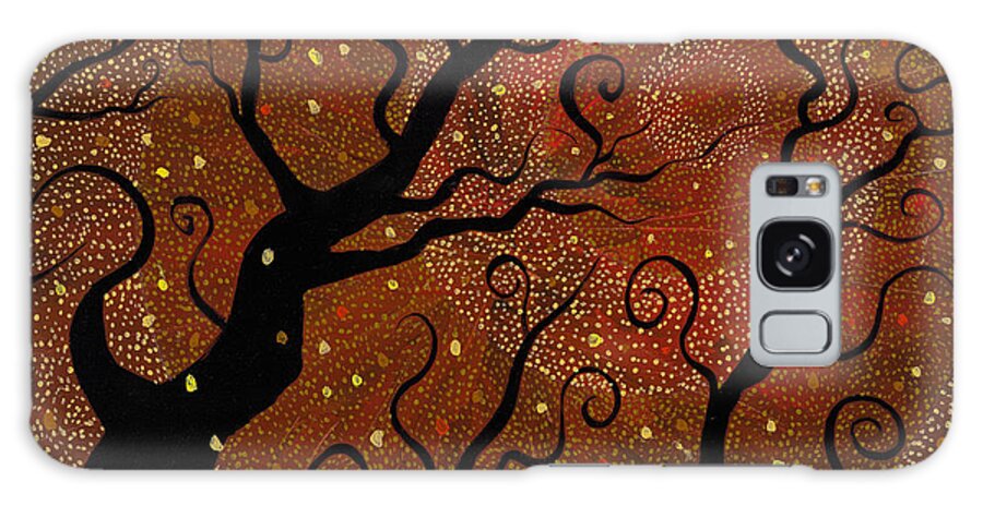 Trees Galaxy Case featuring the painting A New Way On by Joel Tesch