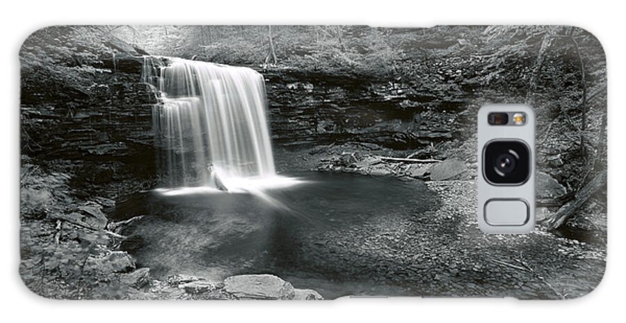 Waterfall Galaxy Case featuring the photograph A Place Where The Water Falls by Denise Bush