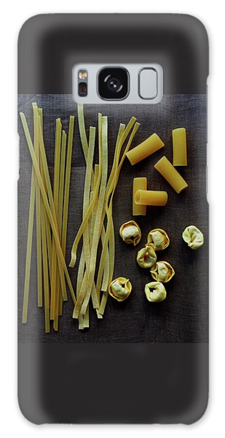 A Selection Of Uncooked Pasta Galaxy Case