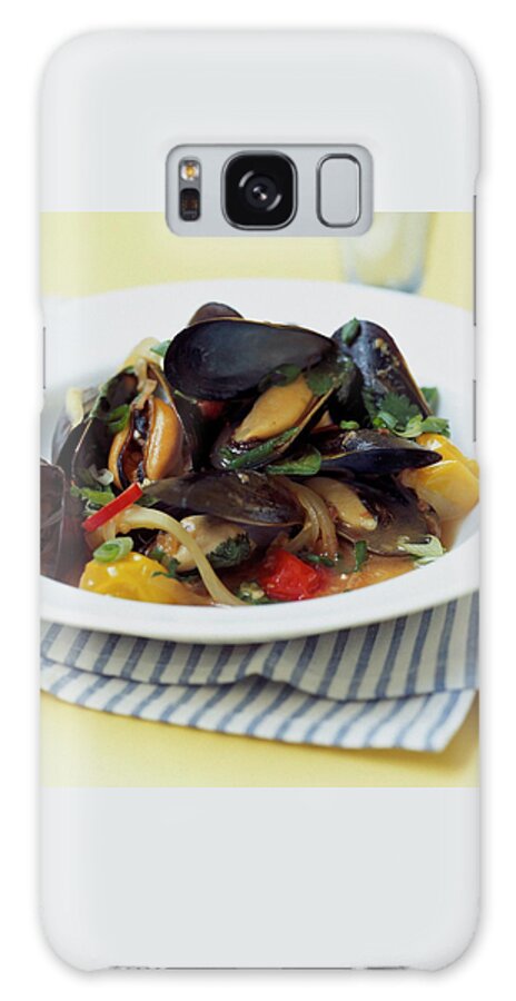 A Thai Dish Of Mussels And Papaya Galaxy Case