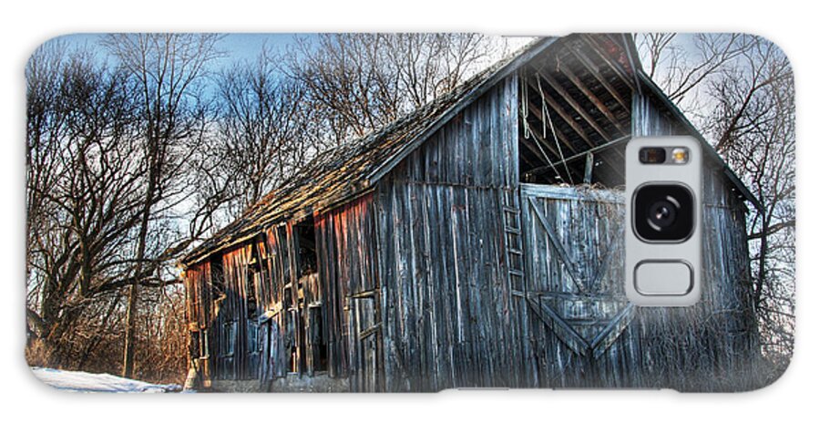 Barn Galaxy Case featuring the photograph A Time Gone By.... Country Barn by Wayne Moran