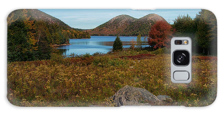 Acadia Galaxy S8 Case featuring the photograph A View of Jordan Pond by Darylann Leonard Photography