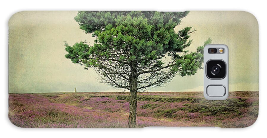 Scenics Galaxy Case featuring the photograph A Wee Tree On The Yorkshire Moors by Samantha Nicol Art Photography