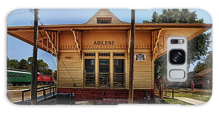 Abilene Galaxy Case featuring the photograph Abilene Station by Mary Jo Allen