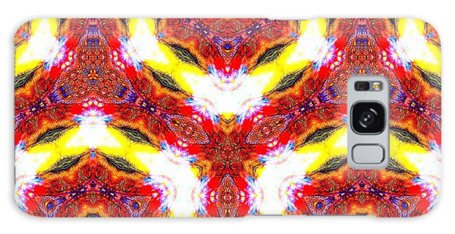 Kaleidosdope Galaxy Case featuring the digital art Abstract No 1 by Charmaine Zoe