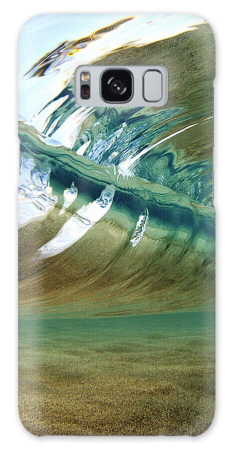 Abstract Galaxy Case featuring the photograph Abstract Underwater 2 by Vince Cavataio - Printscapes
