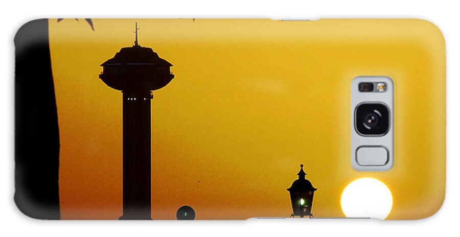 Sunset Galaxy Case featuring the photograph Abu Dhabi by Andrea Anderegg