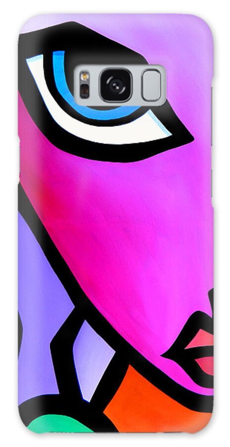 Fidostudio Galaxy Case featuring the painting Accent by Tom Fedro