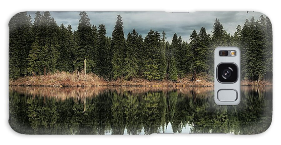 Clear Lake Galaxy Case featuring the photograph Across the Lake by Belinda Greb