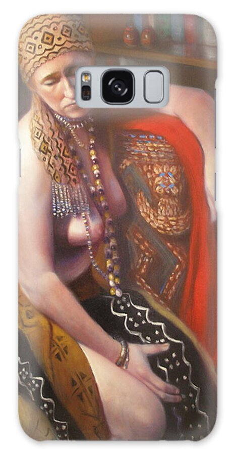 Realism Galaxy Case featuring the painting African Drum #2 by Donelli DiMaria