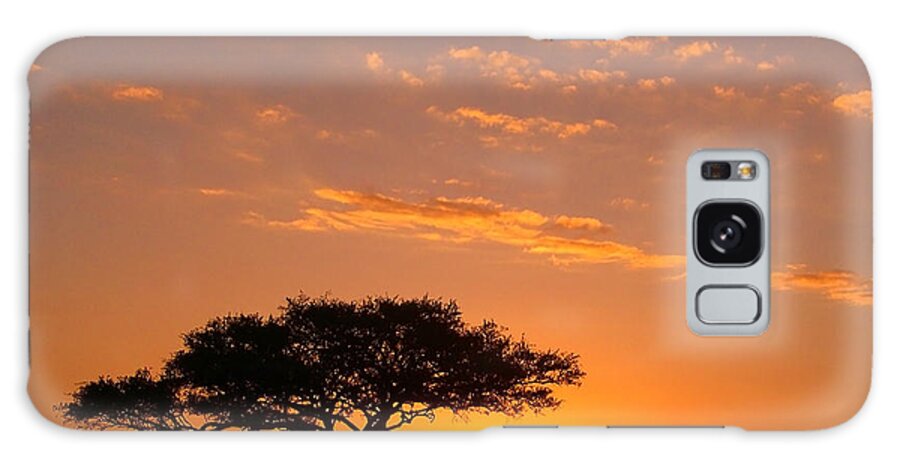 Africa Galaxy Case featuring the photograph African Sunset by Sebastian Musial