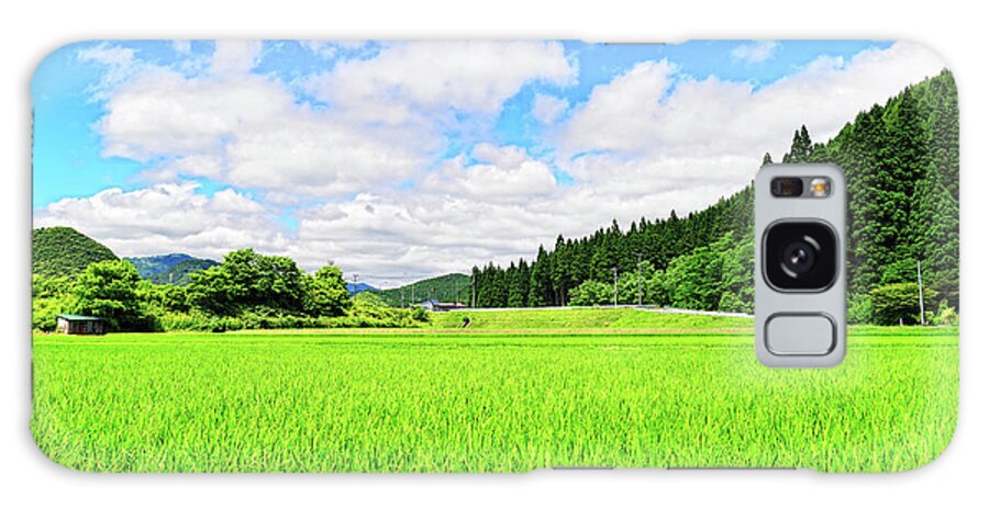 Tranquility Galaxy Case featuring the photograph Akita Rice. Japan by Photo By Glenn Waters In Japan