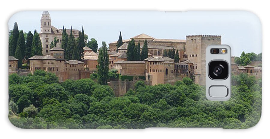 Alhambra Galaxy Case featuring the photograph Alhambra - Granada - Spain by Phil Banks