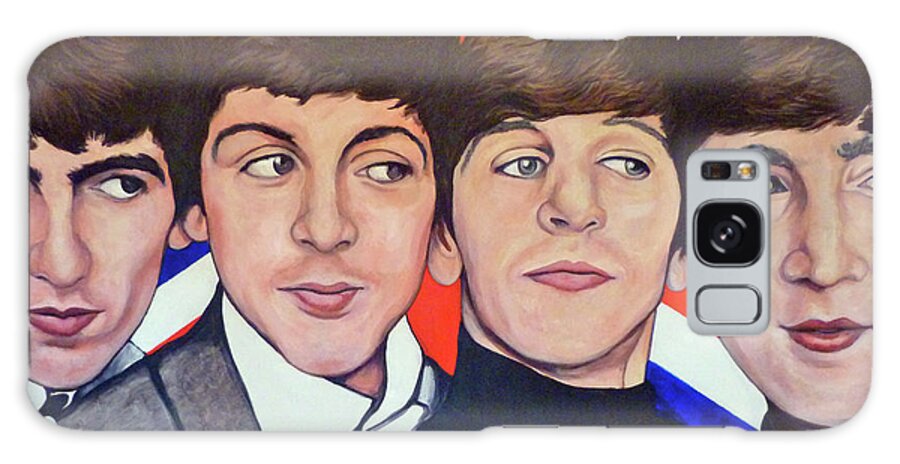 All You Need Is Love Galaxy Case featuring the painting All You Need is Love by Tom Roderick
