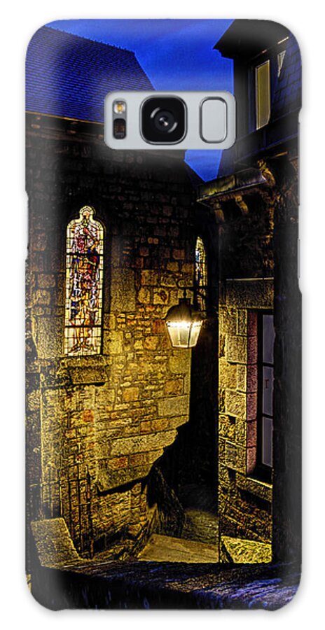 Alley Galaxy Case featuring the photograph Alley in Mont Saint Michel by Weston Westmoreland