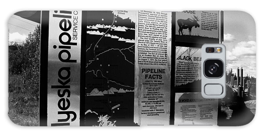 North America Galaxy Case featuring the photograph Alyeska Pipeline by Juergen Weiss