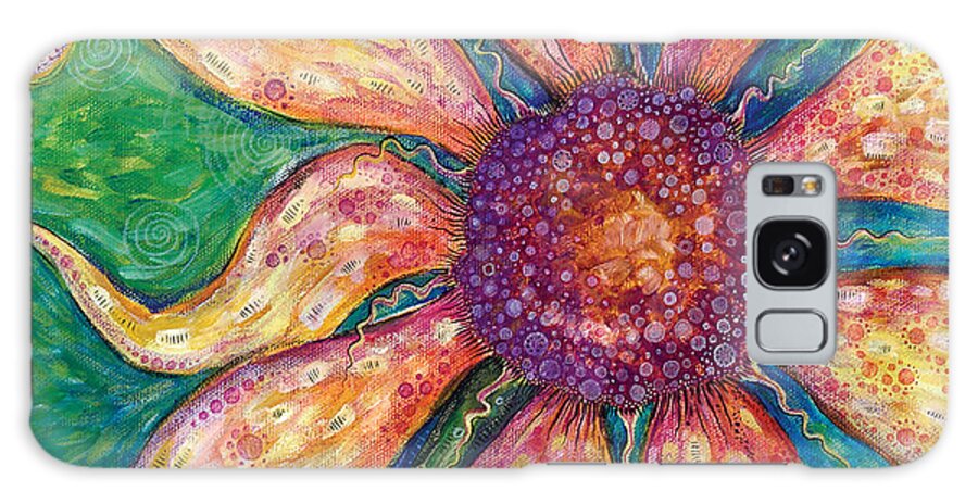 Floral Galaxy Case featuring the painting Ambition by Tanielle Childers