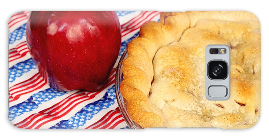 Pie Galaxy Case featuring the photograph American as Apple Pie by Pattie Calfy