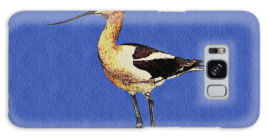 Avocet Galaxy Case featuring the photograph American Avocet Bird by David Dehner