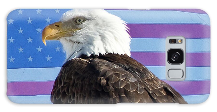 Bald Eagle Galaxy Case featuring the photograph American Bald Eagle 2 by James BO Insogna