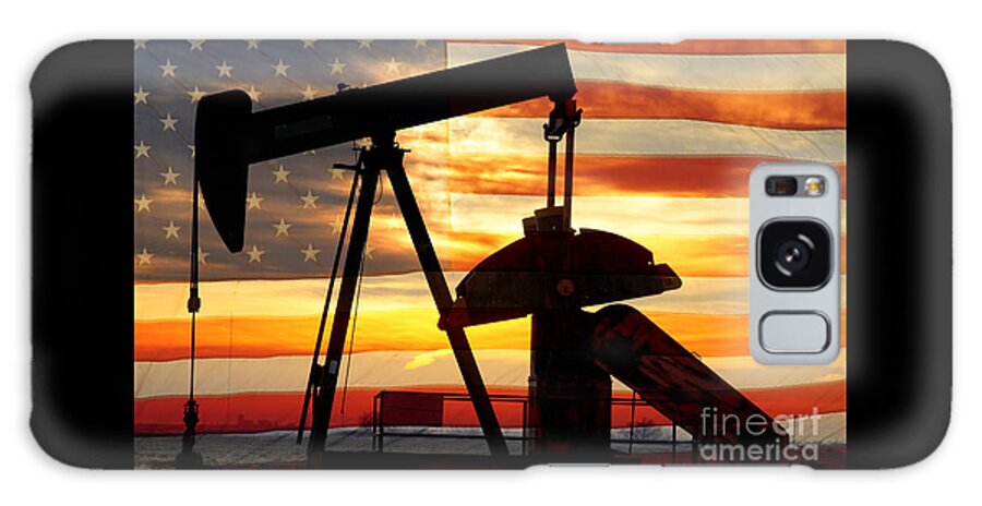 Oil Galaxy Case featuring the photograph American Oil by James BO Insogna
