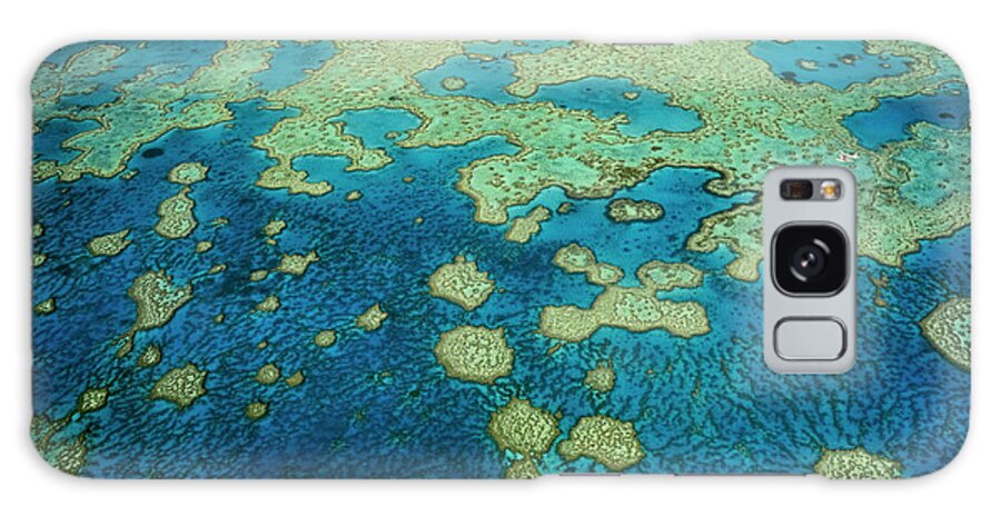 Archipelago Galaxy Case featuring the photograph An Aerial View Of The Islands Of The by Mint Images - Art Wolfe