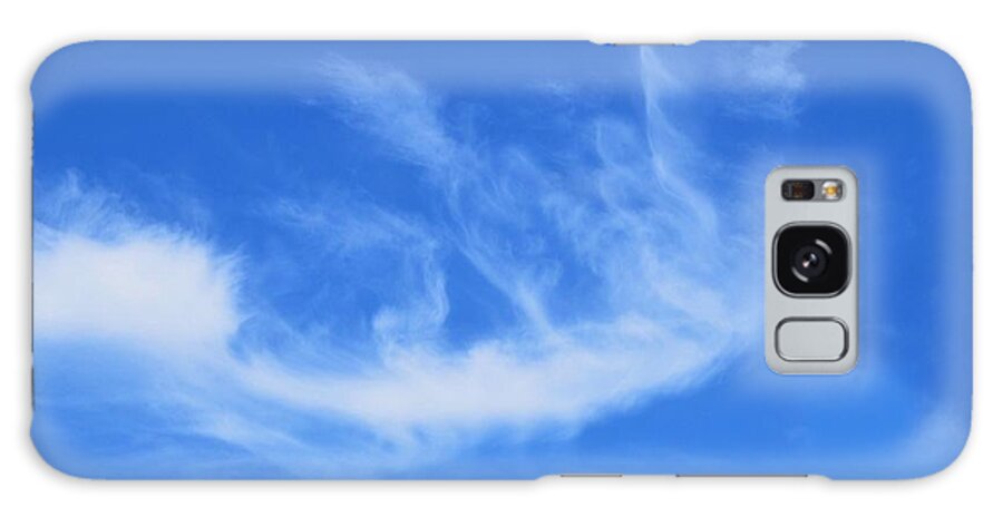 Cloud Formation Galaxy Case featuring the photograph Angel in Flight Cloud by Marilyn MacCrakin