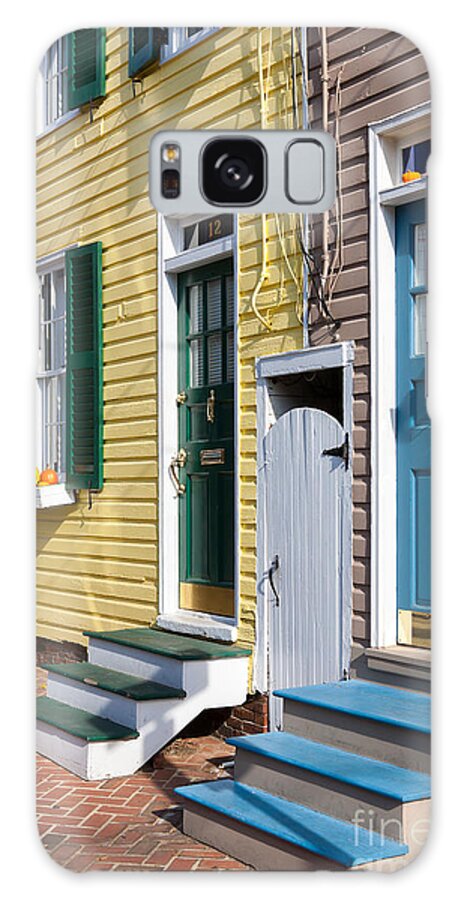 Clarence Holmes Galaxy Case featuring the photograph Annapolis Historic Homes I by Clarence Holmes
