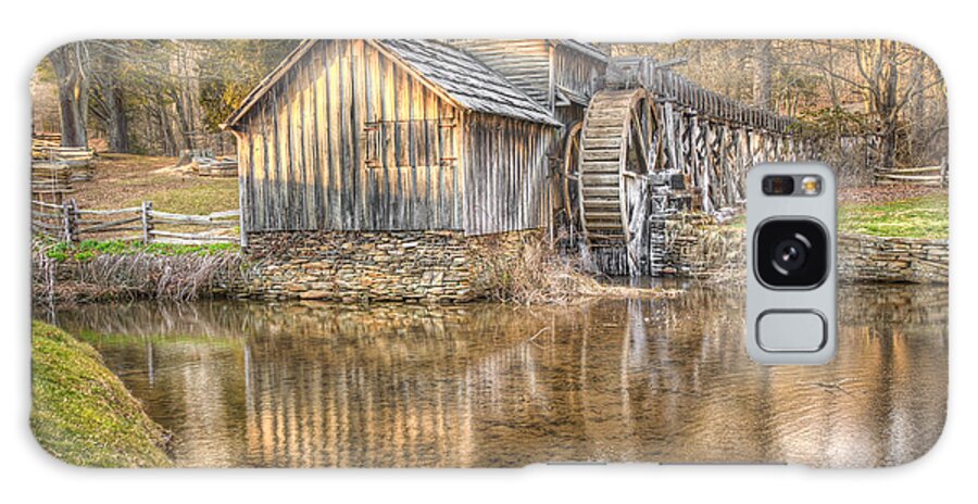 Mabry Mill Galaxy Case featuring the photograph Another Look at the Mabry by Gregory Ballos