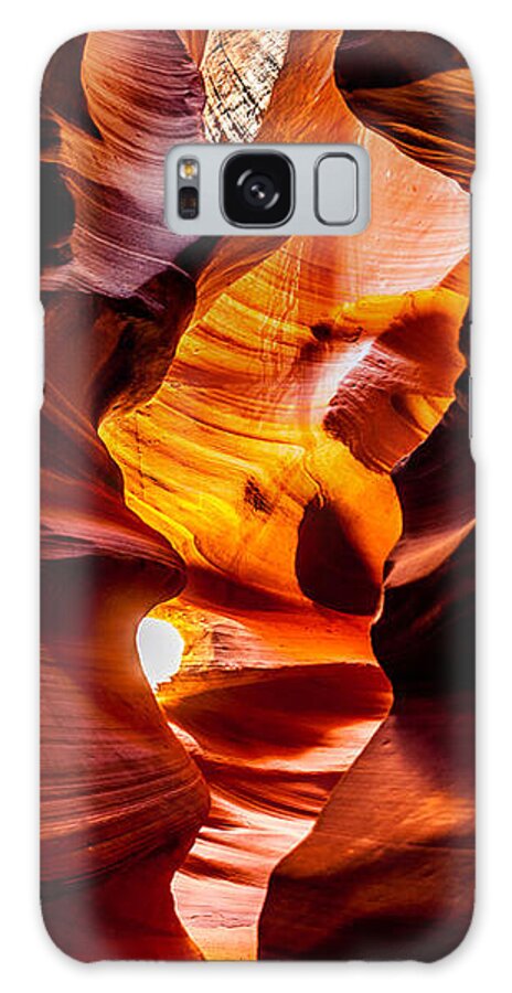 Antelope Canyon Galaxy Case featuring the photograph Exit Strategy by Az Jackson