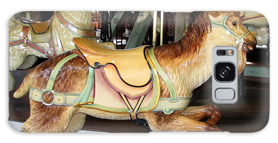 Goat Galaxy Case featuring the photograph Antique Dentzel Menagerie Carousel Goat by Rose Santuci-Sofranko