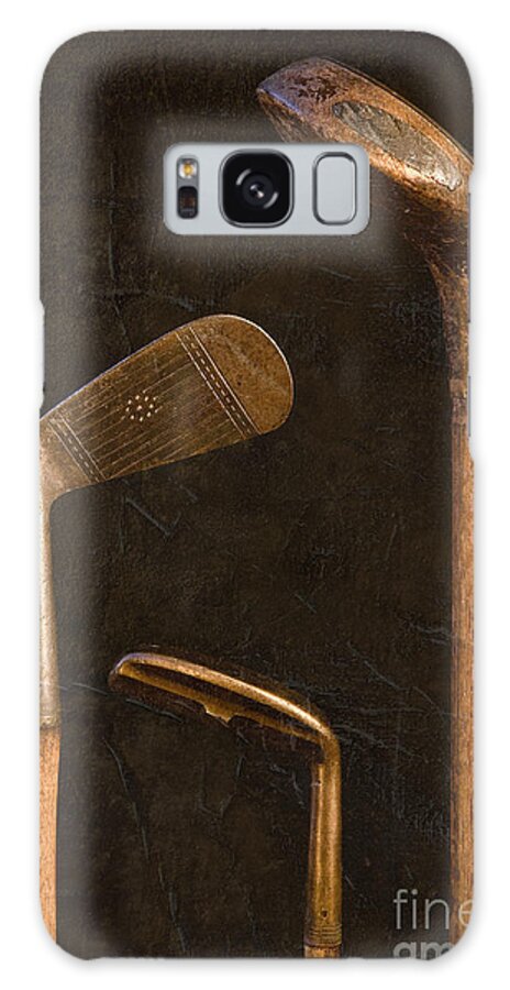 Antique Galaxy S8 Case featuring the photograph Antique Golf Clubs by Diane Diederich