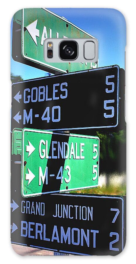Signs Galaxy Case featuring the photograph Any Which Way by Randy Pollard
