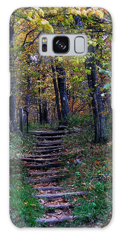 Appalachian Trail Galaxy Case featuring the photograph Appalachian Trail by Skip Willits