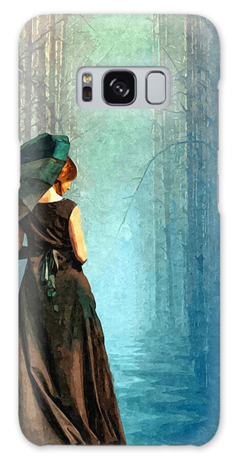 Rain Galaxy S8 Case featuring the painting Apres La Pluie by Tyler Robbins