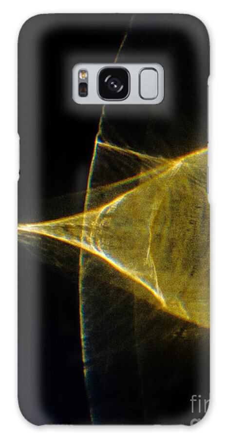 Writing With Light Galaxy Case featuring the photograph Arching by Casper Cammeraat