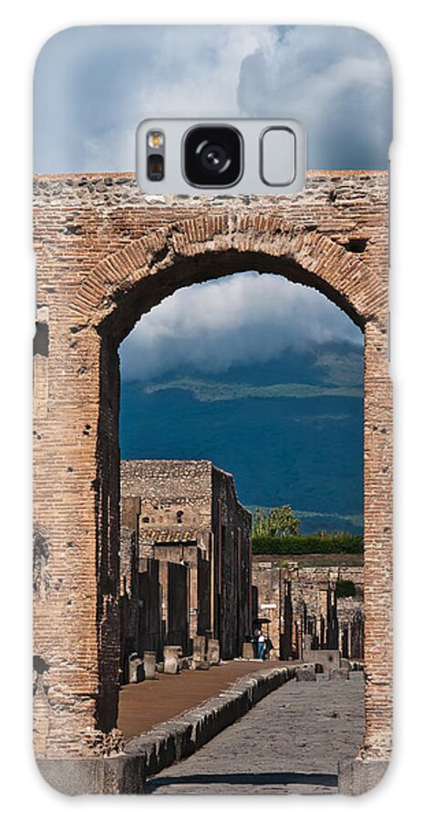Pompeii Galaxy Case featuring the photograph Archway by Marion Galt