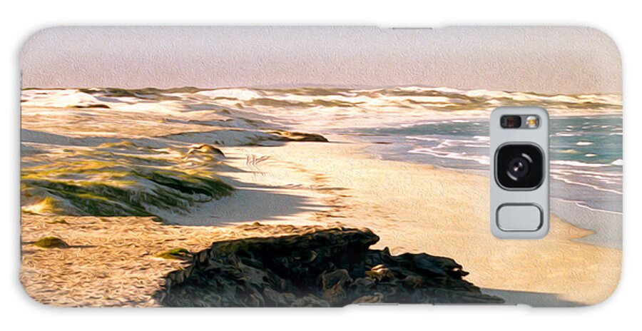 Arniston Waenhuiskrans Archival Quality Fine Art Reproductions Galaxy Case featuring the digital art Arniston Waenhuiskrans by Vincent Franco
